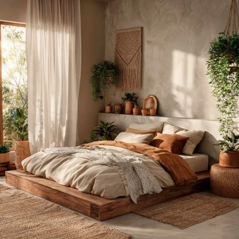 a_serene_modern_boho_bedroom_inspired_by