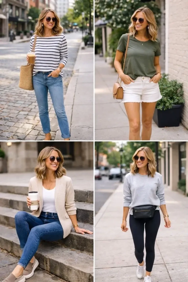 Spring Capsule Wardrobe Outfit Idea