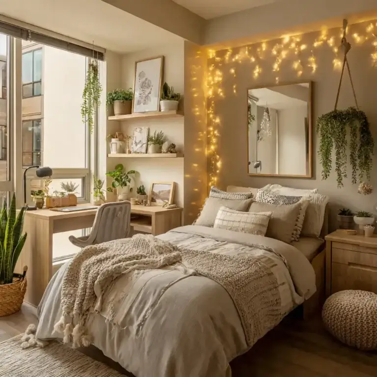 stylish_university_bedroom_decor_with_cozy_bedding (1)