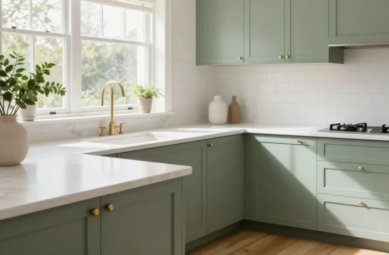 13 Green Kitchen Cabinet Ideas That Feel Fresh & Stylish You&rsquo;Ll Love