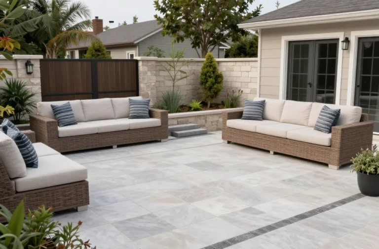 27 Paver Patio Ideas on a Budget + Backyard Layout Designs That Look Expensive Sparks Luxe Outdoor Vibes