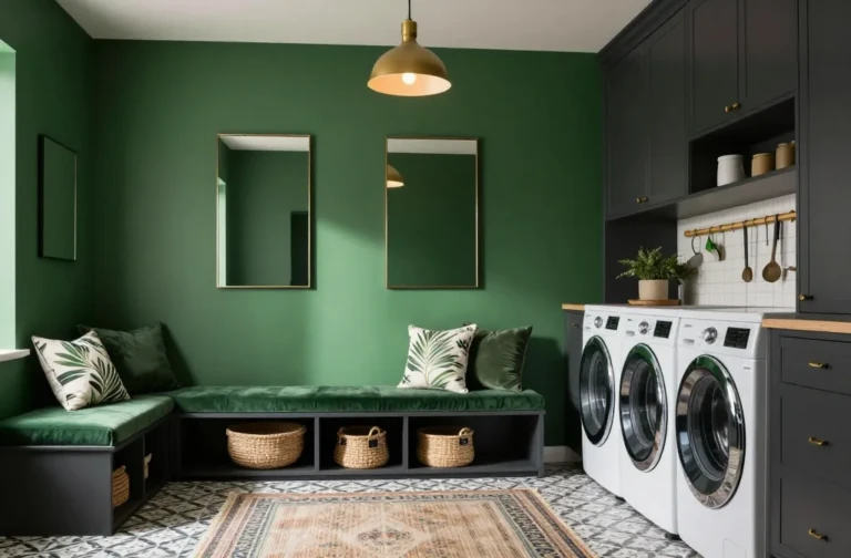 27 Laundry Room Makeover Ideas That Turn Basic Into Beautiful: Tiny Space, Major Wow