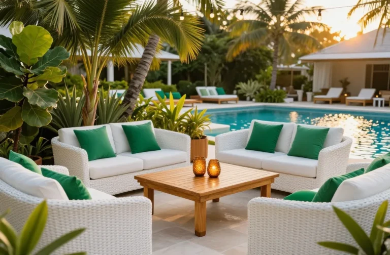 25 Stunning Pool Deck Decorating Ideas You’Ll Want This Summer: Luxe Outdoor Oasis