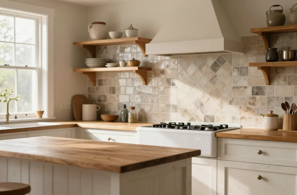 25 Farmhouse Backsplashes That Create a Stunning Focal Point You'Ll Love