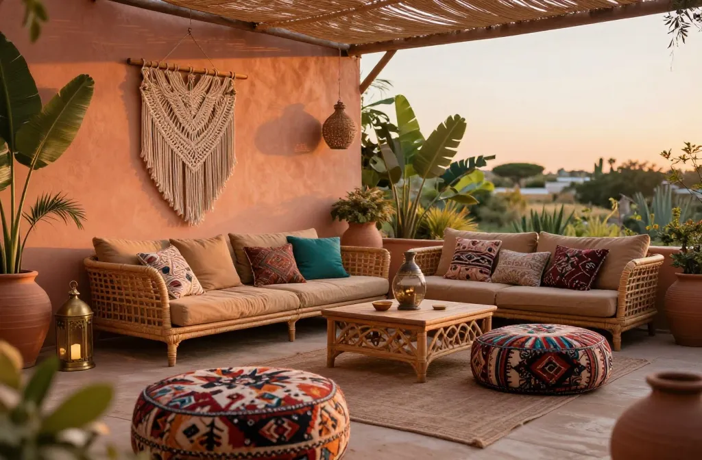 17 Bohemian Patio Decorating Ideas for a Cozy, Dreamy Outdoor Vibe Unleashed