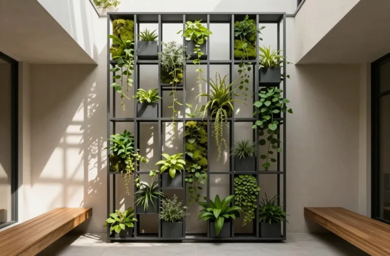 17 Trellis Privacy Ideas That Add Style & Natural Coverage: Stylish Green Screens