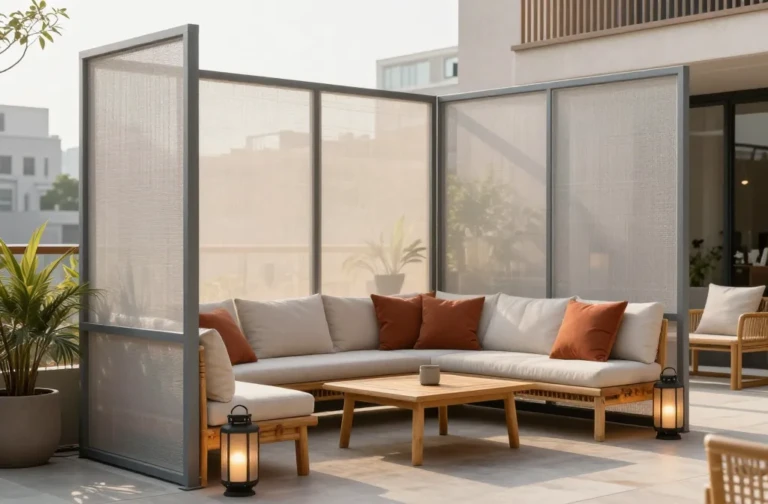 19 Outdoor Privacy Screen Ideas That Look Stylish & Modern: Chic & Private Outdoors