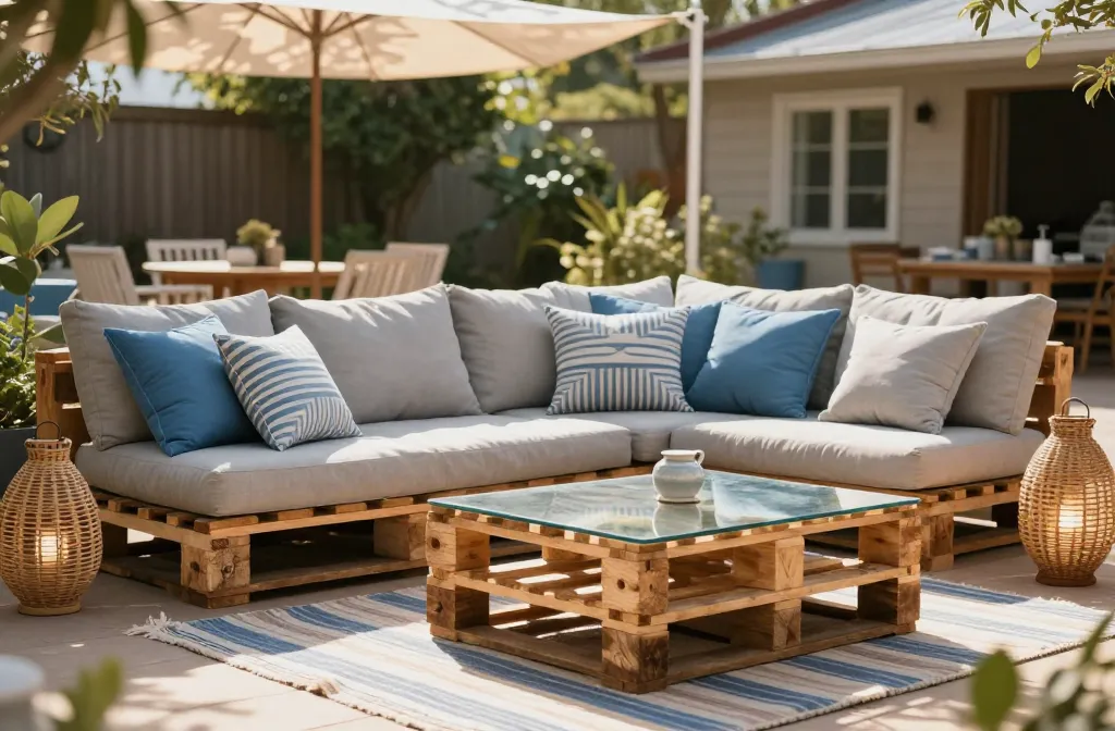 19 Diy Pallet Patio Set Ideas: Easy Weekend Backyard Furniture Project on a Budge — Weekend Diy Oasis