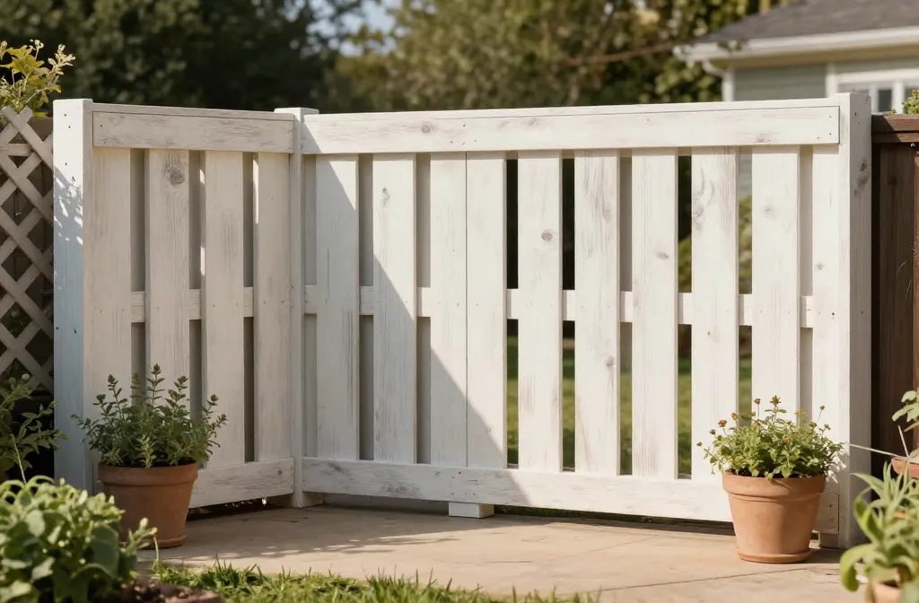 19 Rustic Pallet Fence Ideas to Add Charm and Privacy to Your Yard: Cozy Yards Reveal