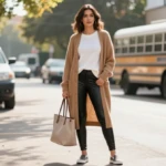 25 School Drop-Off Outfits That Make Busy Moms Feel Instantly Put Together