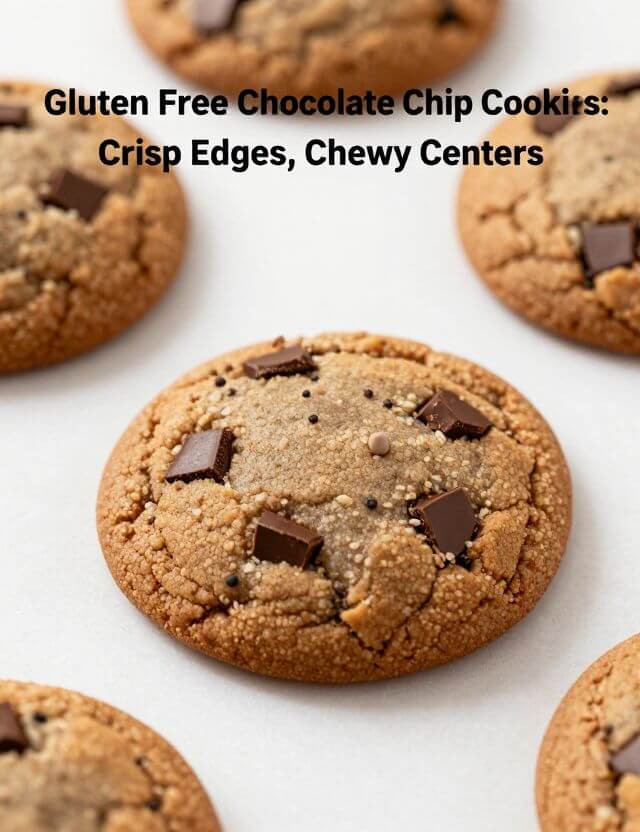 Gluten-Free Chocolate Chip Cookies: Crisp Edges, Chewy Centers