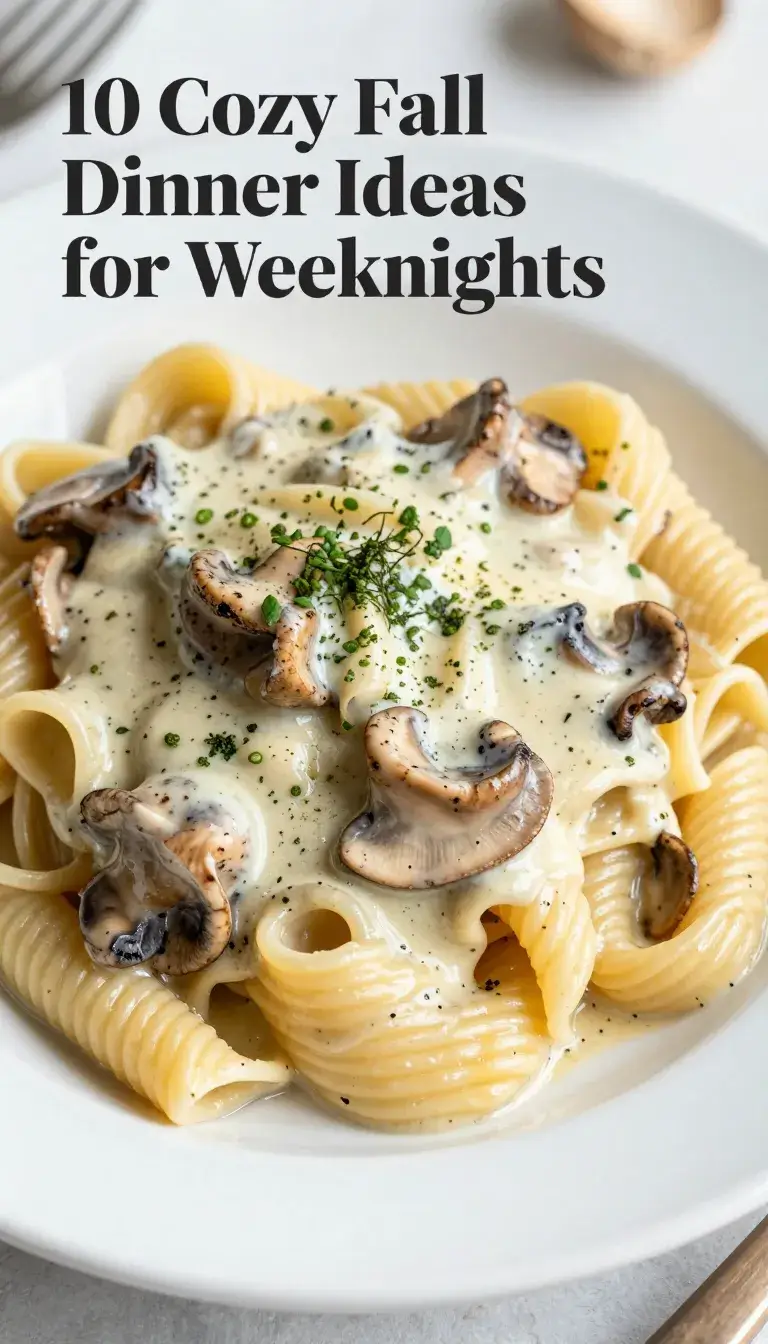 Creamy Mushroom and Herb Pasta