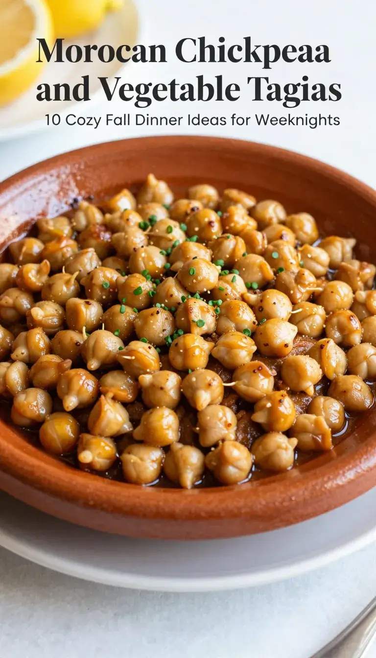 Moroccan Chickpea and Vegetable Tagine