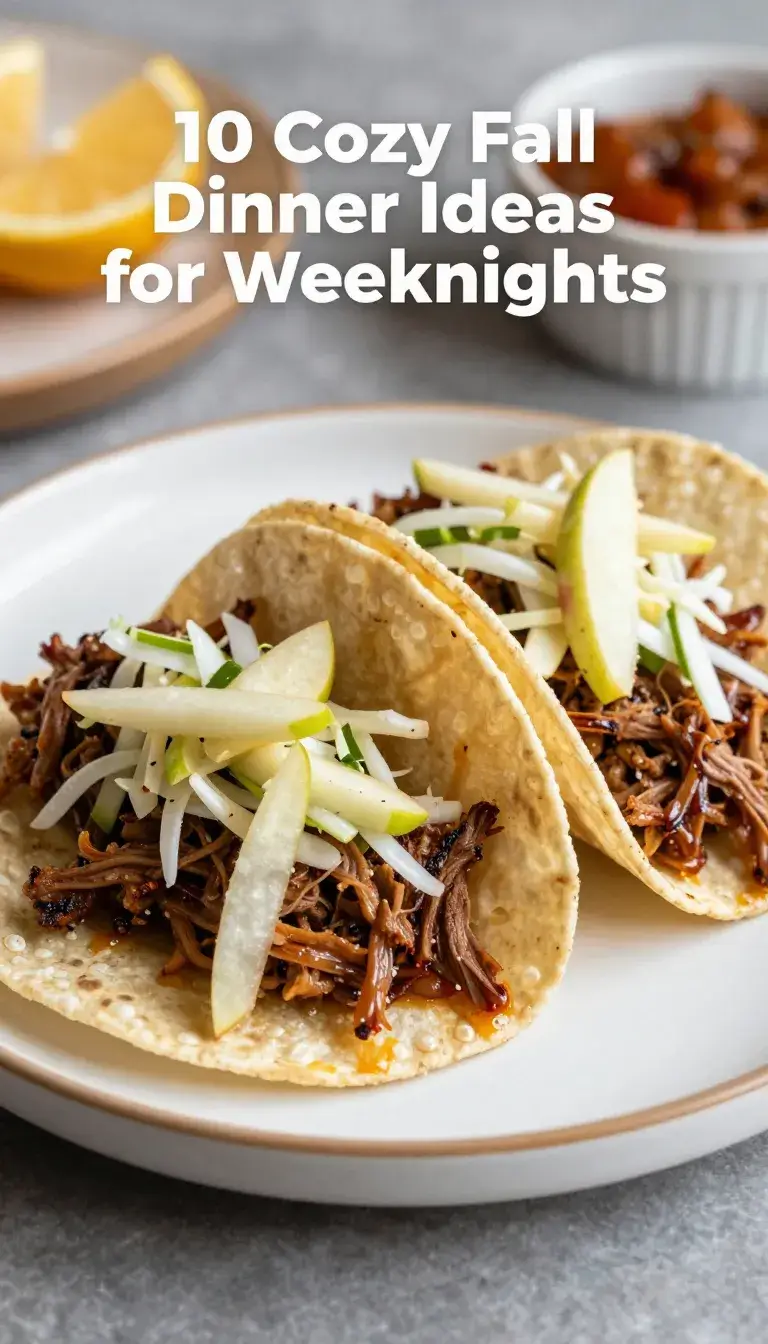 Smoky Pulled Pork Tacos with Apple Slaw