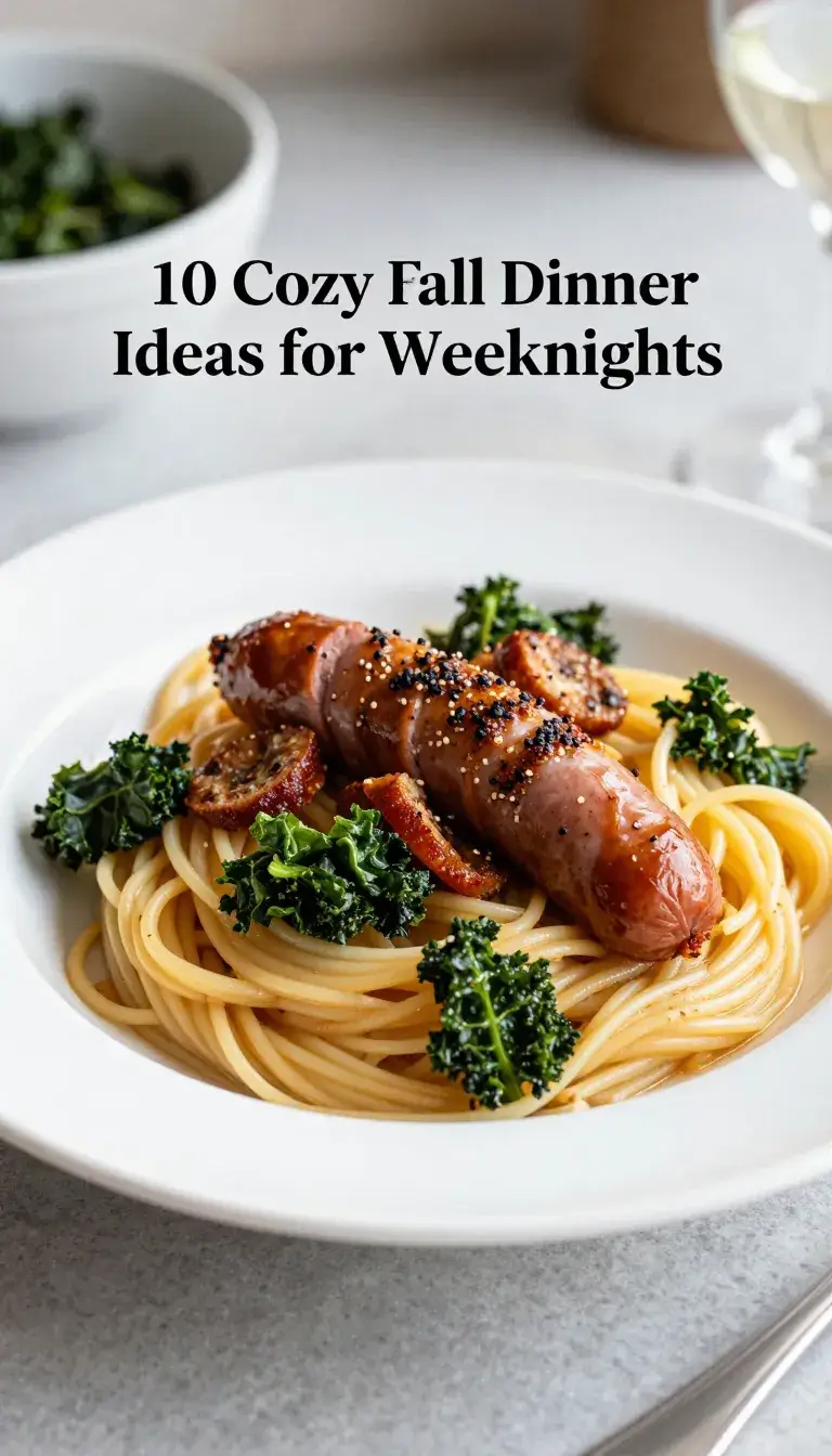Spicy Sausage and Kale Pasta