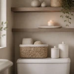 5 Back of Toilet Basket Ideas for a Beautiful & Organized Bathroom