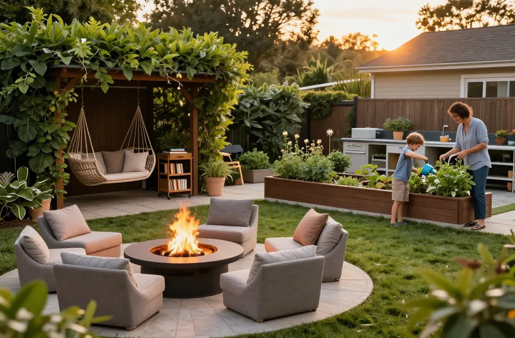 17 Backyard Zones That Make Family Time More Fun and Relaxing ⭐