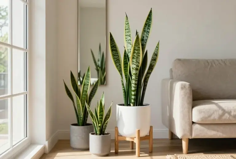 15 Beautiful Snake Plant Decor Ideas for Indoor Space