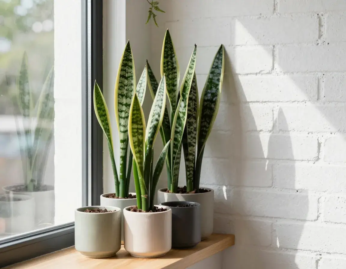 Brighten a Dark Nook with Slim Planters